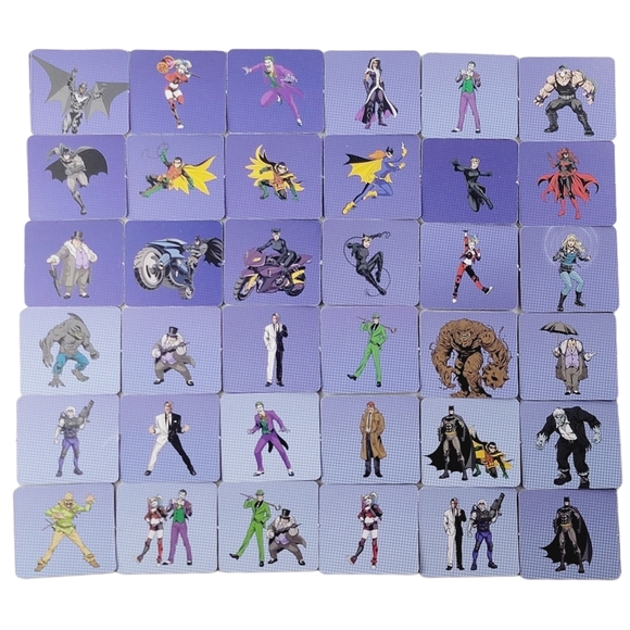 Batman DC Comics Memory Match Game 72 Cards - Spin Master 2022 - Picture 3 of 3